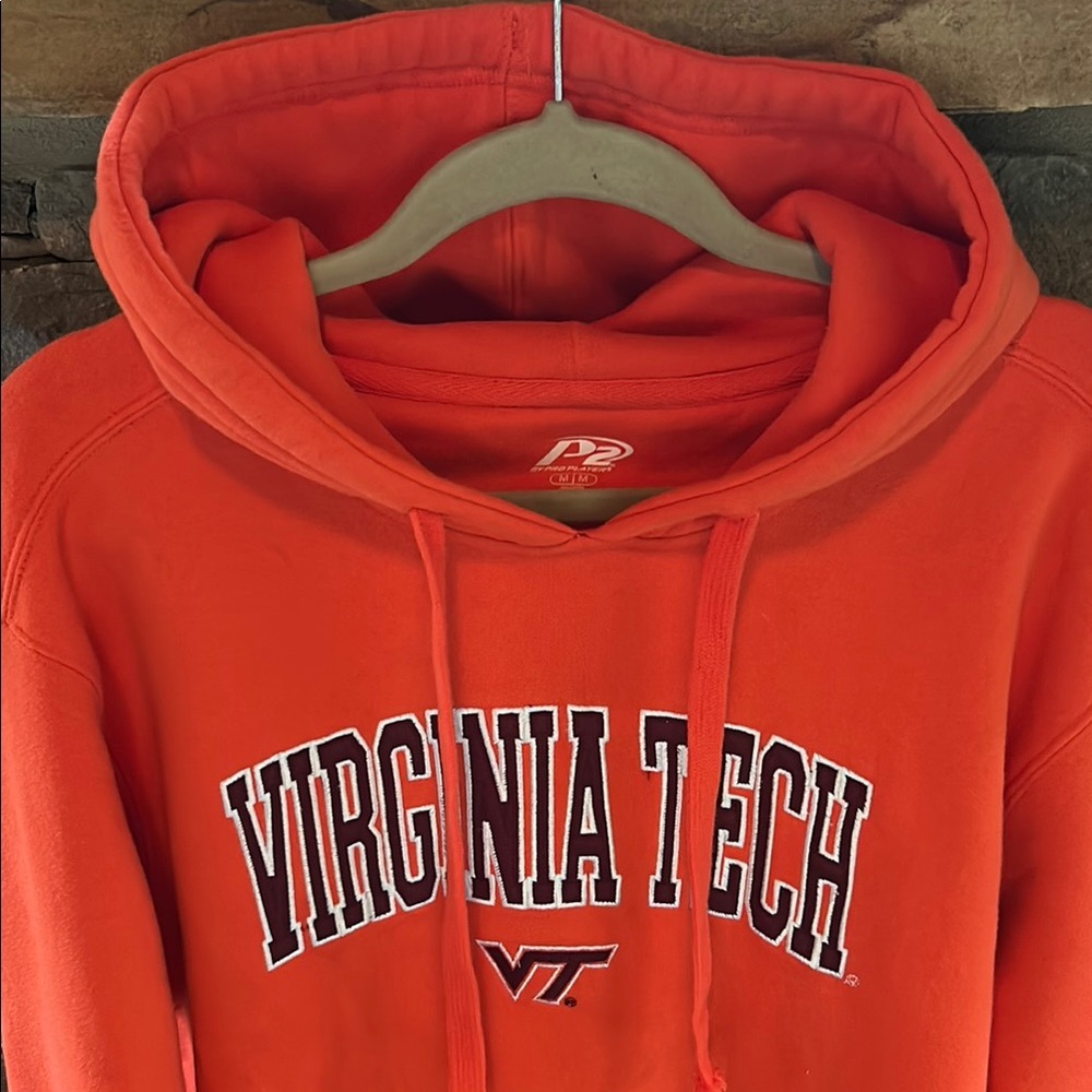 Virginia Tech Hokies Sweatshirt Hoodie; NWOT; Excellent Condition!  Size Medium - Picture 6 of 10